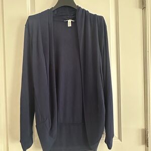 Ambiance Navy Blue Cardigan